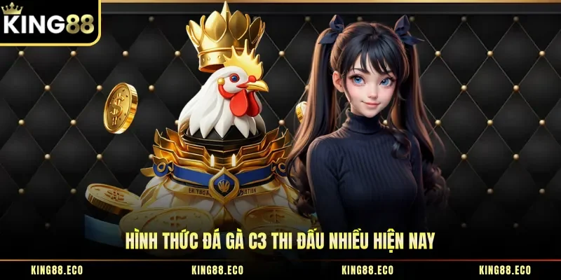 Hình thức đá gà C3 thi đấu nhiều hiện nay